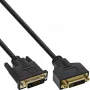 InLine DVI-D-kabel Premium 24+1 stekker naar bus Dual Link verguld 2 m