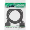 InLine DVI-D-kabel Premium 24+1 stekker naar bus Dual Link verguld 2 m