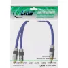 InLine RCA Y-kabel Premium 1x RCA-stekker / 2x RCA-bus 0,25 m