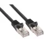 InLine 72500S Patchkabel, SF/UTP, Cat.5e, zwart, 10 m