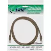 InLine patchkabel SF/UTP Cat.5e bruin 0,3 m