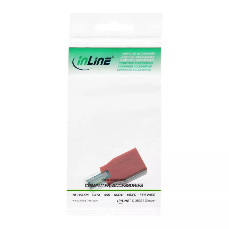 InLine crossover-adapter RJ45 stekker naar bus 69994K