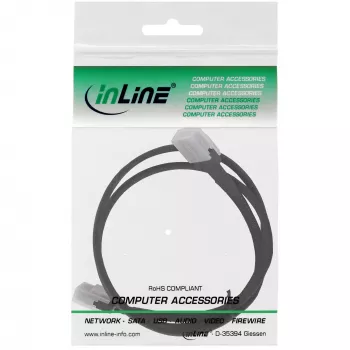 InLine SAS-kabel intern, Mini-SAS SFF-8087 naar Mini-SAS SFF-8087, met sideband, 1 m