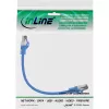 InLine patchkabel S/FTP PiMF Cat.8.1 halogeenvrij 2000MHz blauw, 0,25 m