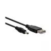 InLine kabel-splitter HDMI 2-poorts, 4K/60Hz, met USB-stroomkabel, 0,5 m