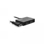 InLine kabel-splitter HDMI 2-poorts, 4K/60Hz, met USB-stroomkabel, 0,5 m
