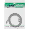InLine Plat-Patchkabel, U/FTP, Cat.8.1, TPE halogeenvrij, grijs, 1,5 m