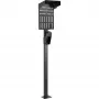 InLine universele wallbox-standaard met EV-laadkabelhouder, zwart