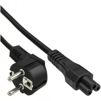 Netkabel InLine 16657D voor notebook zwart 2 m