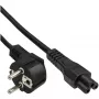 Netkabel InLine 16657D voor notebook zwart 2 m