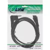 Netkabel InLine 16657D voor notebook zwart 2 m