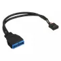 InLine USB 2.0 naar 3.0 interne USB-headerkabel 33449I