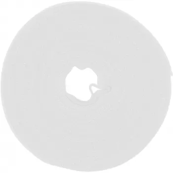 Klittenbandkabelbinder InLine 10 m × 16 mm wit – herbruikbare klittenbandkabelbinder