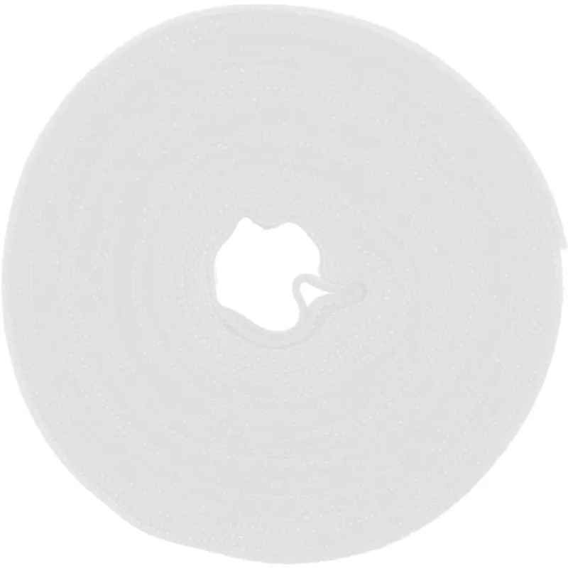 Klittenbandkabelbinder InLine 10 m × 16 mm wit – herbruikbare klittenbandkabelbinder