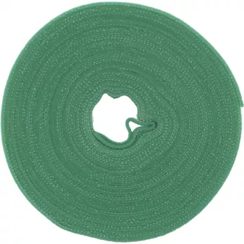 Kabelbinder met klittenband InLine Band 16 mm, 10 m, groen