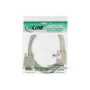 VGA-kabel 15-pins HD stekker/stekker beige 1m InLine 17712C