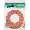 InLine Patchkabel S/FTP PiMF Cat.6 250MHz PVC koper oranje 30m