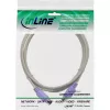 InLine PS/2-kabel stekker/stekker grijs met paarse stekker 2m