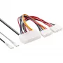 InLine interne stroomadapter 20-pin ATX-voeding naar P8/P9 AT-moederbord + schakelaar 20/0,80m