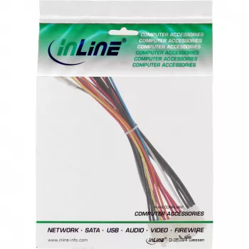 InLine interne stroomadapter 20-pin ATX-voeding naar P8/P9 AT-moederbord + schakelaar 20/0,80m