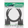 InLine DVI-D-kabel, Premium, 24+1 M/M, Dual Link, verguld, 2m