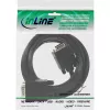 S-VGA-kabel InLine 17710B 15HD stekker zwart 3m
