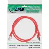 InLine patchkabel, S/FTP (PiMf), Cat.8.1, 2000 MHz, halogeenvrij, rood, 1,5 m