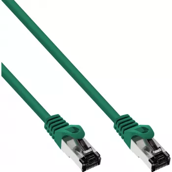 InLine patchkabel, S/FTP (PiMf), Cat.8.1, 2000MHz, halogeenvrij, groen, 3m