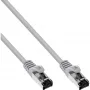 InLine patchkabel, S/FTP (PiMf), Cat.8.1, 2000MHz, halogeenvrij, grijs, 1m