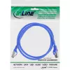 InLine Patchkabel S/FTP PiMF Cat.8.1 halogeenvrij 2000MHz blauw, 1,5 m