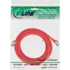 InLine patchkabel, S/FTP (PiMf), Cat.8.1, 2000MHz, halogeenvrij, rood, 5m