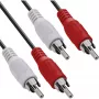 InLine audiokabel 2x RCA M/M 3m InLine 89938A