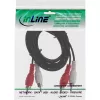 InLine audiokabel 2x RCA M/M 3m InLine 89938A