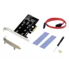 Conceptronic EMRICK 2-in-1 M.2 SSD PCIe-adapter SATA AHCI NVMe