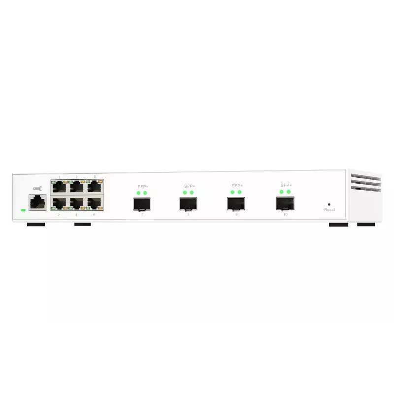 QNAP QSW-M2106-4S netwerkswitch managed L2 2,5G Ethernet (100/1000/2500) wit