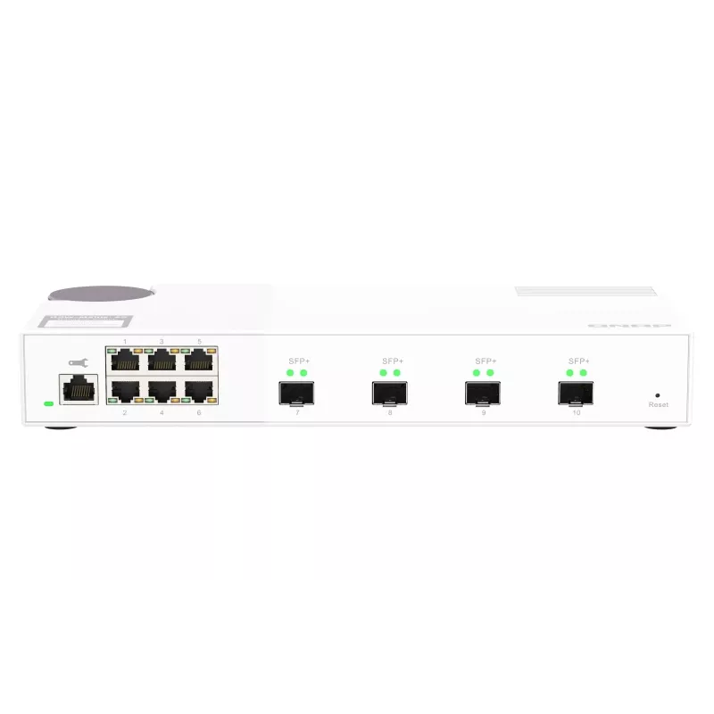 QNAP QSW-M2106-4S netwerkswitch managed L2 2,5G Ethernet (100/1000/2500) wit
