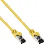 InLine patchkabel, S/FTP (PiMf), Cat.8.1, 2000 MHz, halogeenvrij, geel, 10 m
