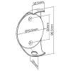 Wandhouder InLine Google Home Mini 23178A