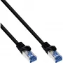 InLine patchkabel, Cat.6A, S/FTP, PE outdoor, zwart, 25 m