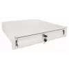 Lade-eenheid Intellinet 19 inch opbergla 2U afsluitbaar 466 mm diep grijs
