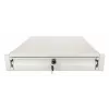 Lade-eenheid Intellinet 19 inch opbergla 2U afsluitbaar 466 mm diep grijs