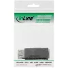 USB-adapter 2.0 InLine 33300 type A bus / type A bus