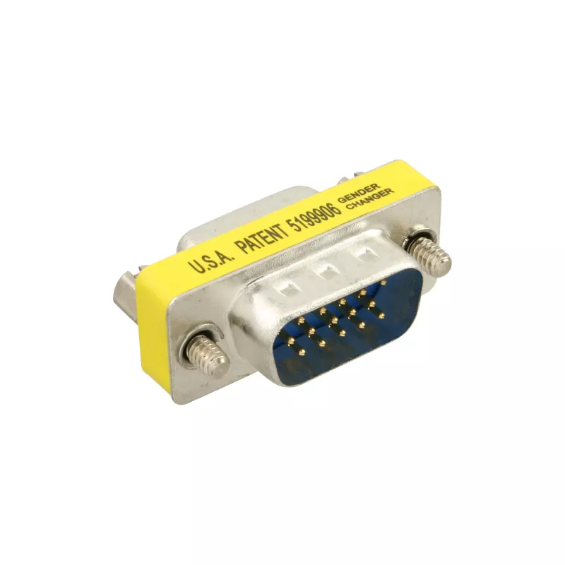 InLine mini-adapter 15 pin HD VGA / S-VGA stekker / bus