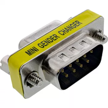 InLine mini-adapter 9 pin serieel male / female