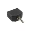 InLine audio-adapter 3,5 mm stekker / 2x 3,5 mm stereo bus