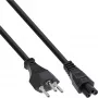 InLine stroomkabel voor notebook Zwitserland 3-pins aansluiting 2m