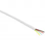 InLine modulair kabel 4-aderige lintkabel wit 100m ring