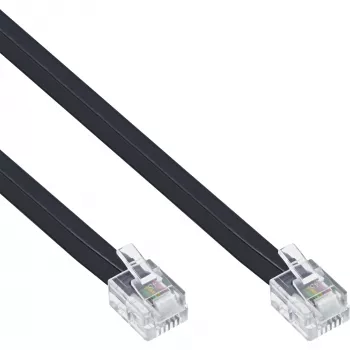 InLine modulair kabel RJ11 stekker/stekker 6P4C 15 m