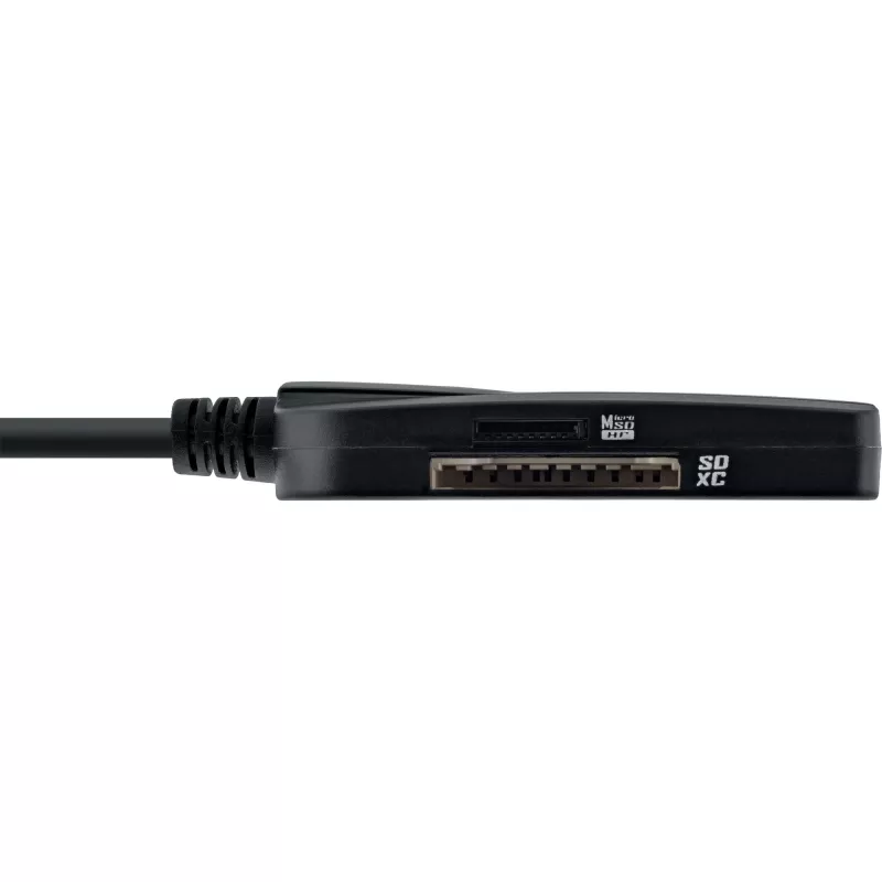 InLine kaartlezer USB 3.1 USB-C, voor SD/SDHC/SDXC, microSD, UHS-II compatibel