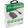 InLine kaartlezer USB 3.1 USB-C, voor SD/SDHC/SDXC, microSD, UHS-II compatibel